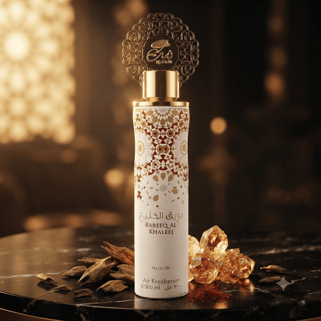 Nusuk Bareeq Al Khaleej Spray – Produktbild | Maison NILIN